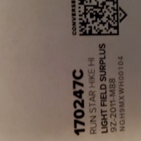 CONVERSE Alt Exploration Run Star Hike platform Unisex/ 170247C - Picture 15 of 15